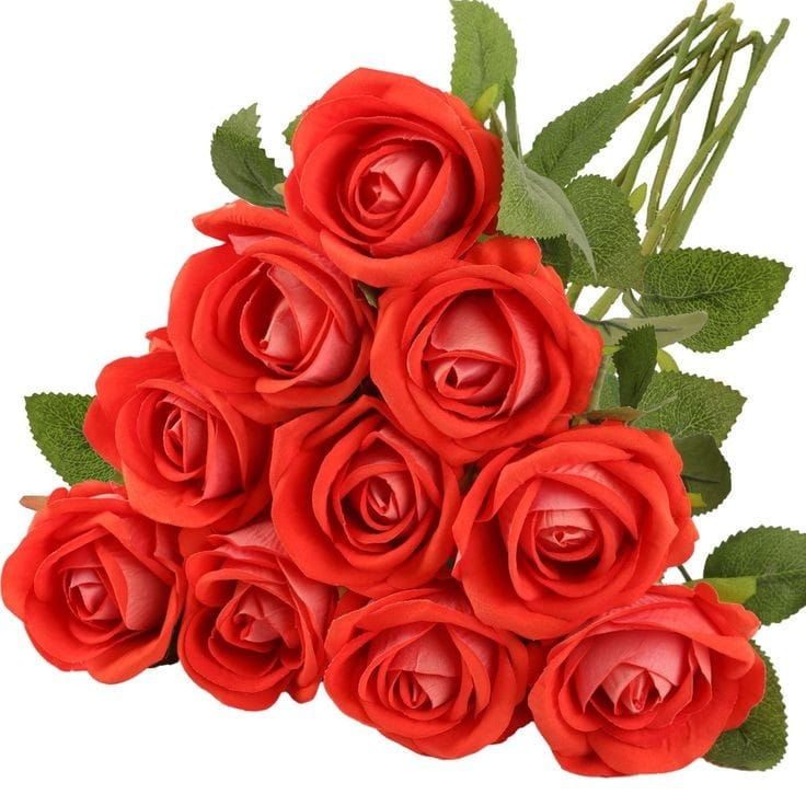 Fake Red Roses