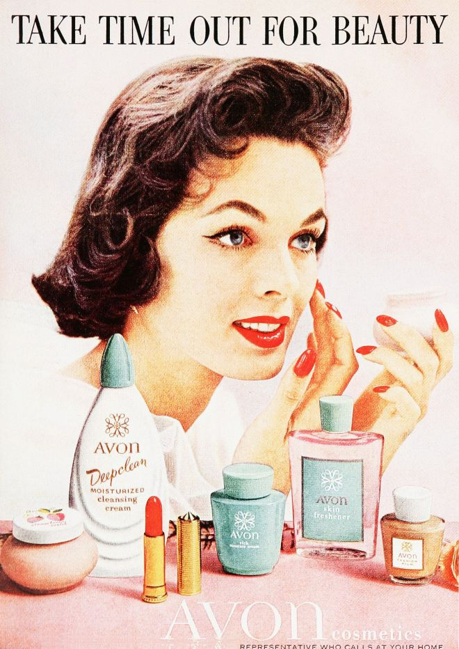 beauty ad vintage