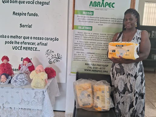 Ribeirão Preto – ABRAPEC intensifica a entrega de benéficos aos seu atendidos.