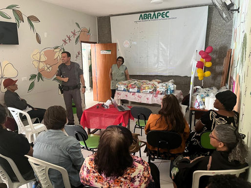 Jundiaí – ABRAPEC promove palestra sobre primeiros socorros com apoio da Polícia Militar.
