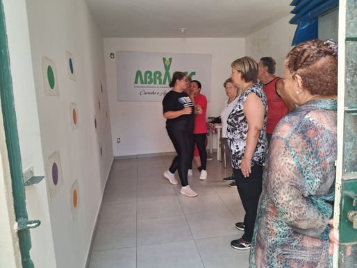 Ribeirão Preto – Atendidos pela ABRAPEC participam de Fisioterapia em Grupo.