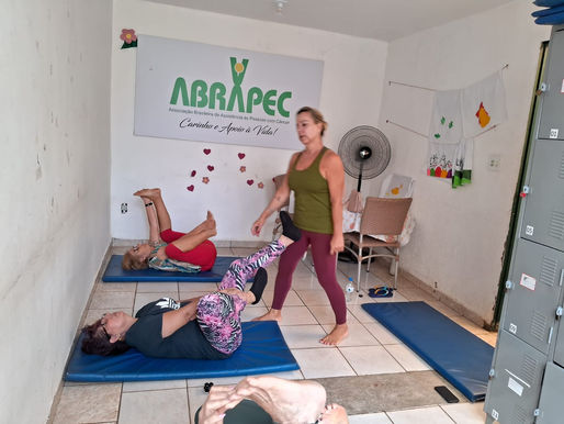 Ribeirão Preto – ABRAPEC disponibiliza yoga para pessoas em tratamento do câncer!