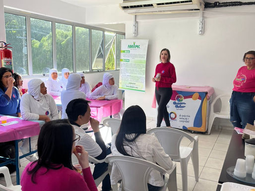 Jundiaí – ABRAPEC intensifica palestras em empresas sobre a prevenção do câncer de mama.