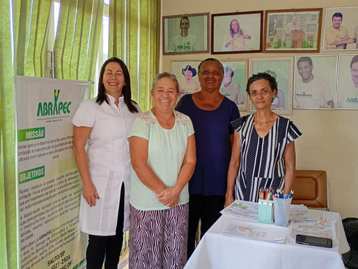 Salto – ABRAPEC inicia atendimento de auriculoterapia para pessoas em tratamento do câncer.