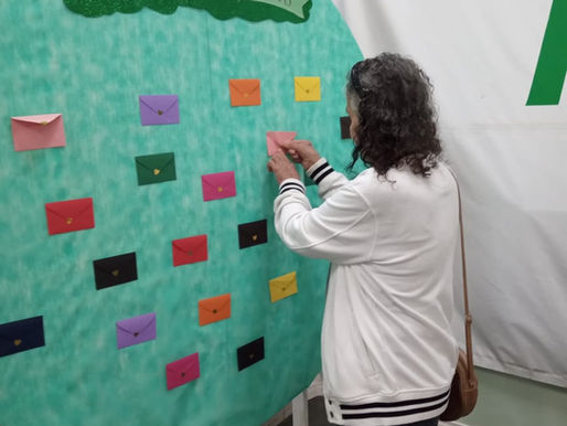 São João da Boa Vista – Atendidos pela ABRAPEC participam do projeto Cartas para o futuro.