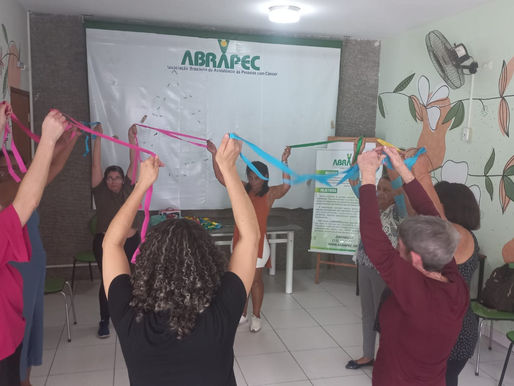 Jundiaí – Atendidas pela ABRAPEC participaram de atividade com Dança com fitas.