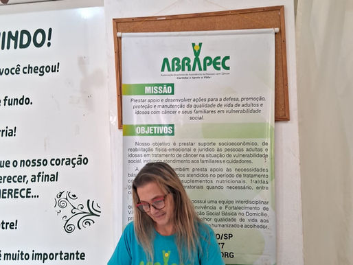 Ribeirão Preto–Atividade Cartas para o Futuro, tem por objetivo transmitir palavras acolhedoras e superação a pessoas em tratamento do câncer.