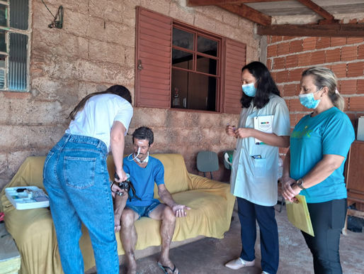 Ribeirão Preto — Profissionais da equipe técnica da ABRAPEC intensificam visitas de atendimento de proteção social em domicílio.