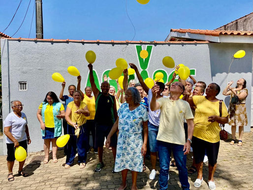 Salto – Atendidos pela ABRAPEC participaram de atividade sobre o Setembro Amarelo 💛🌻.