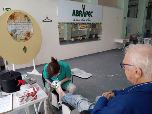 São João da Boa Vista – Com apoio de voluntária, ABRAPEC disponibiliza podologia para pessoas em tratamento do câncer.