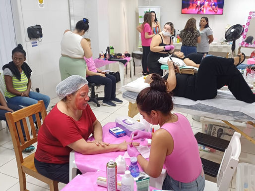 São Paulo–ABRAPEC proporcionou às nossas assistidas dois dias de beleza, spa e estética.