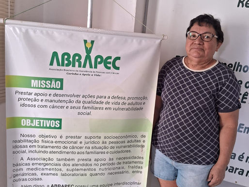 Ribeirão Preto – “ A ABRAPEC tem me ajudado muito” relata atendida pela Associação.