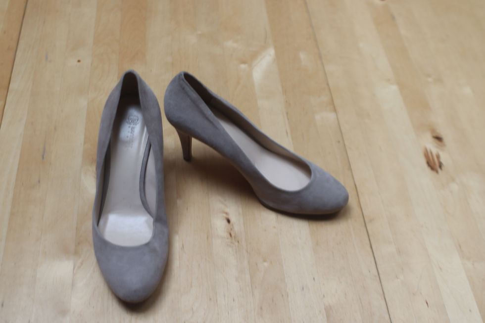 Miniaturbild: Navyboot Heels light grey suede
