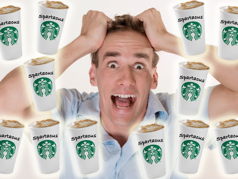 You’re The Twelfth Person In A Row To Order A Medium Latte And Be Named Spartacus! Can This Day Get 