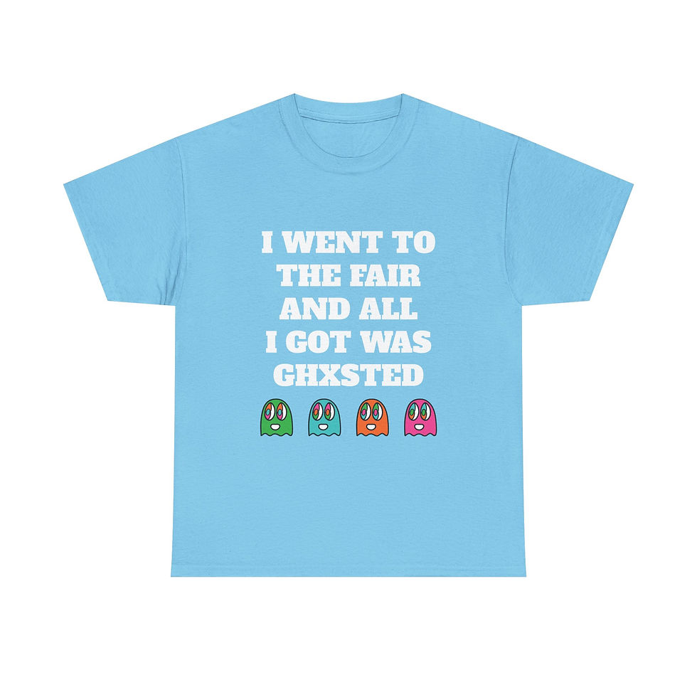 Thumbnail: 🎡 “I WENT TO THE FAIR AND ALL I GOT WAS GHXSTED” Tee 👻