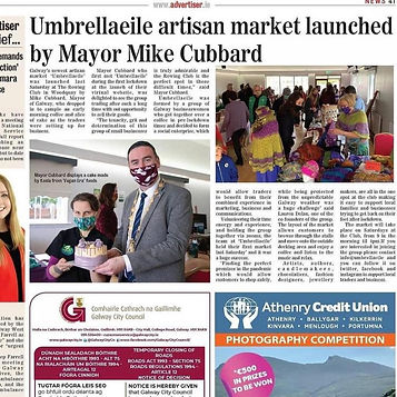 Galway Advertiser June 2021 Umbrella Eil