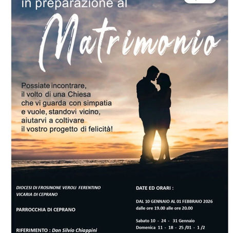 Corso in preparazione al matrimonio