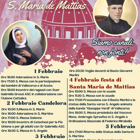 Festa della nascita di Santa Maria de Mattias