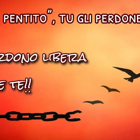 Il valore del perdono