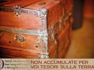 Accumulate tesori in cielo