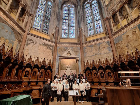Il Gruppo Corale Vallecorsa ad Assisi