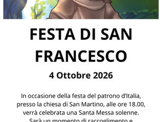 Festa di San Francesco