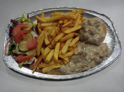 Vol au vent frites The Vinc Tage à Gosse