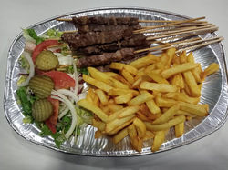 Les brochettes d'agneau de The Vinc tage