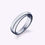 Thumbnail: Exquisite Interlaced Curves Men's Ring | 18K White Gold | Platinum
