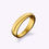 Thumbnail: Exquisite Interlaced Curves Men's Ring | 18K Yellow Gold