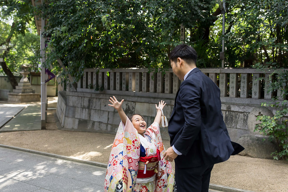 七五三撮影ロケーション 大阪