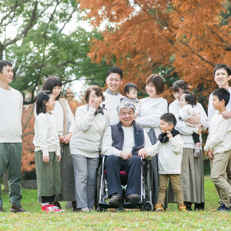 家族撮影【岸和田市】蜻蛉池公園ロケーション撮影