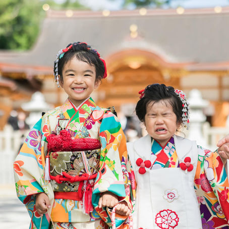 七五三撮影茨木神社ロケーションフォト