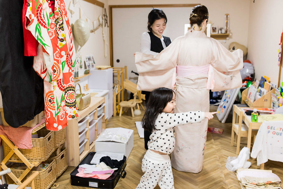 お支度からの七五三撮影