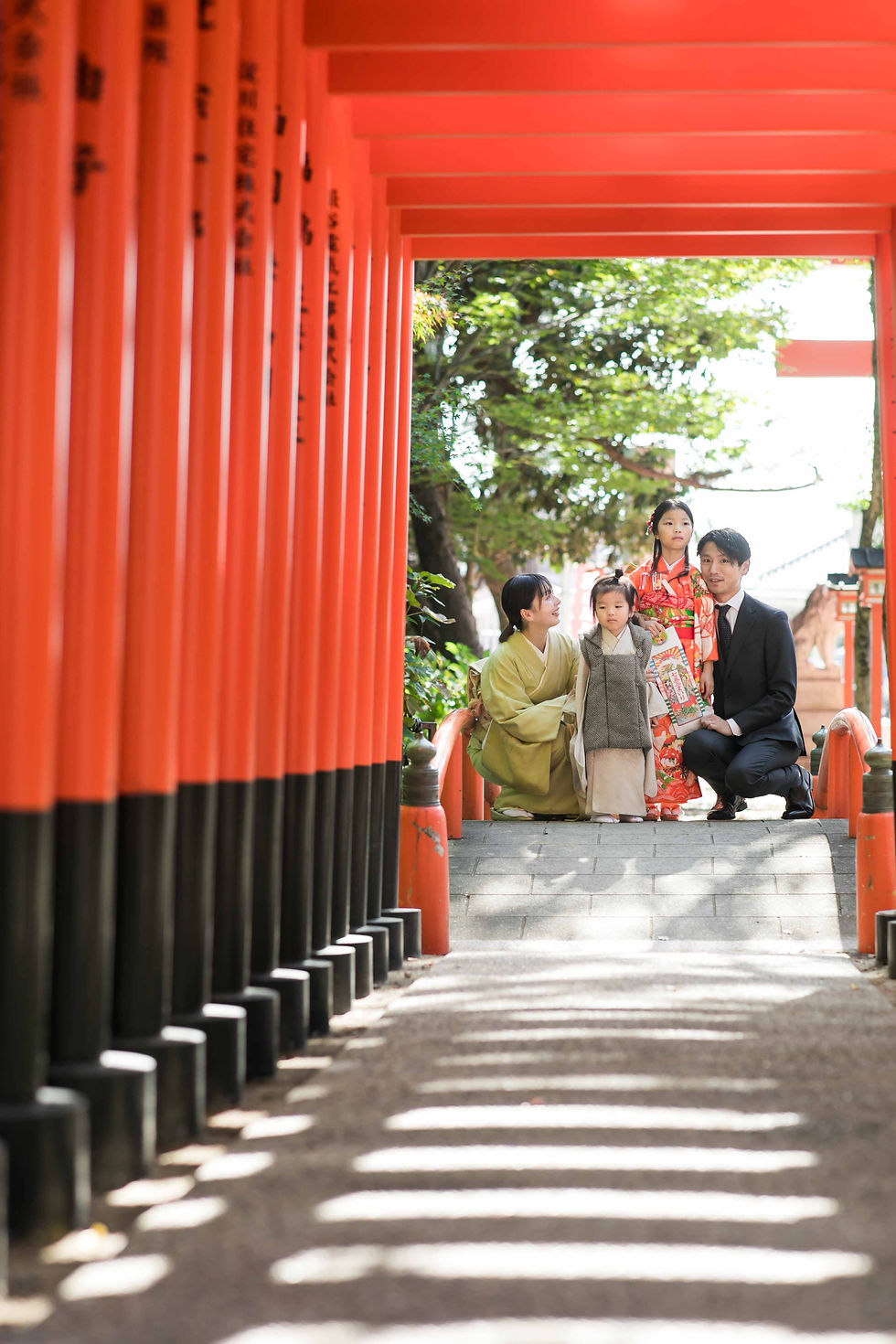 お支度からの七五三撮影大阪
