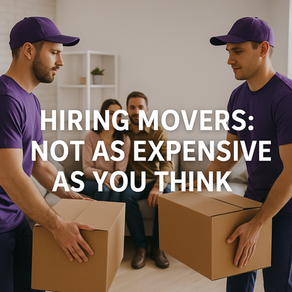 Why Hiring Movers Isn’t as Expensive as You Think