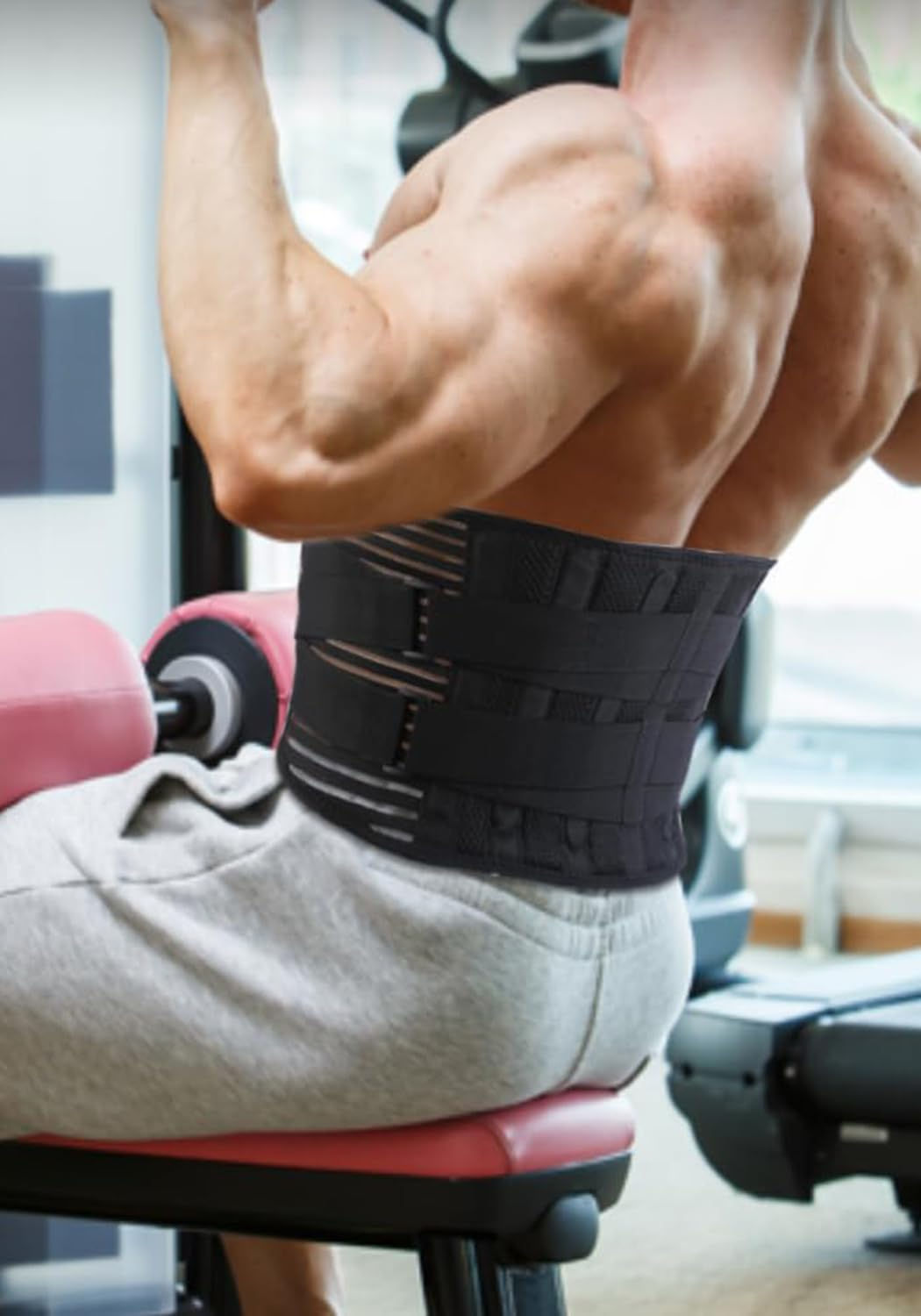 LumbarRelief™ Adjustable Lower Back Support Belt