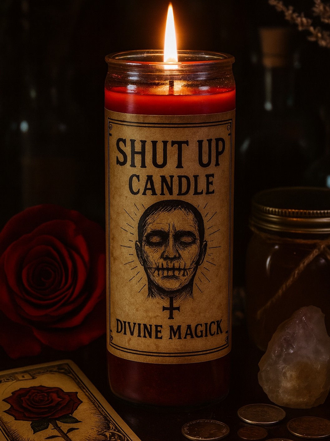 Shut up| Do not talk Candle Burn Service + Report 