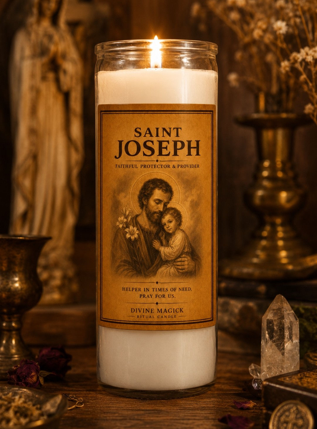 Saint Joseph | Candle Burn Service + Report 
