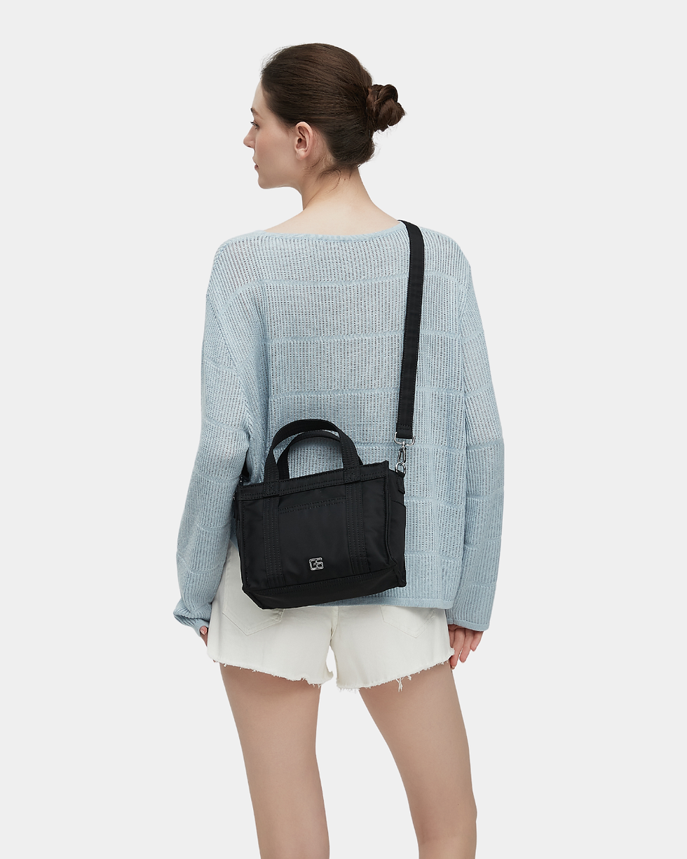Thumbnail: Cambrie Nylon Sling Bag (Black)