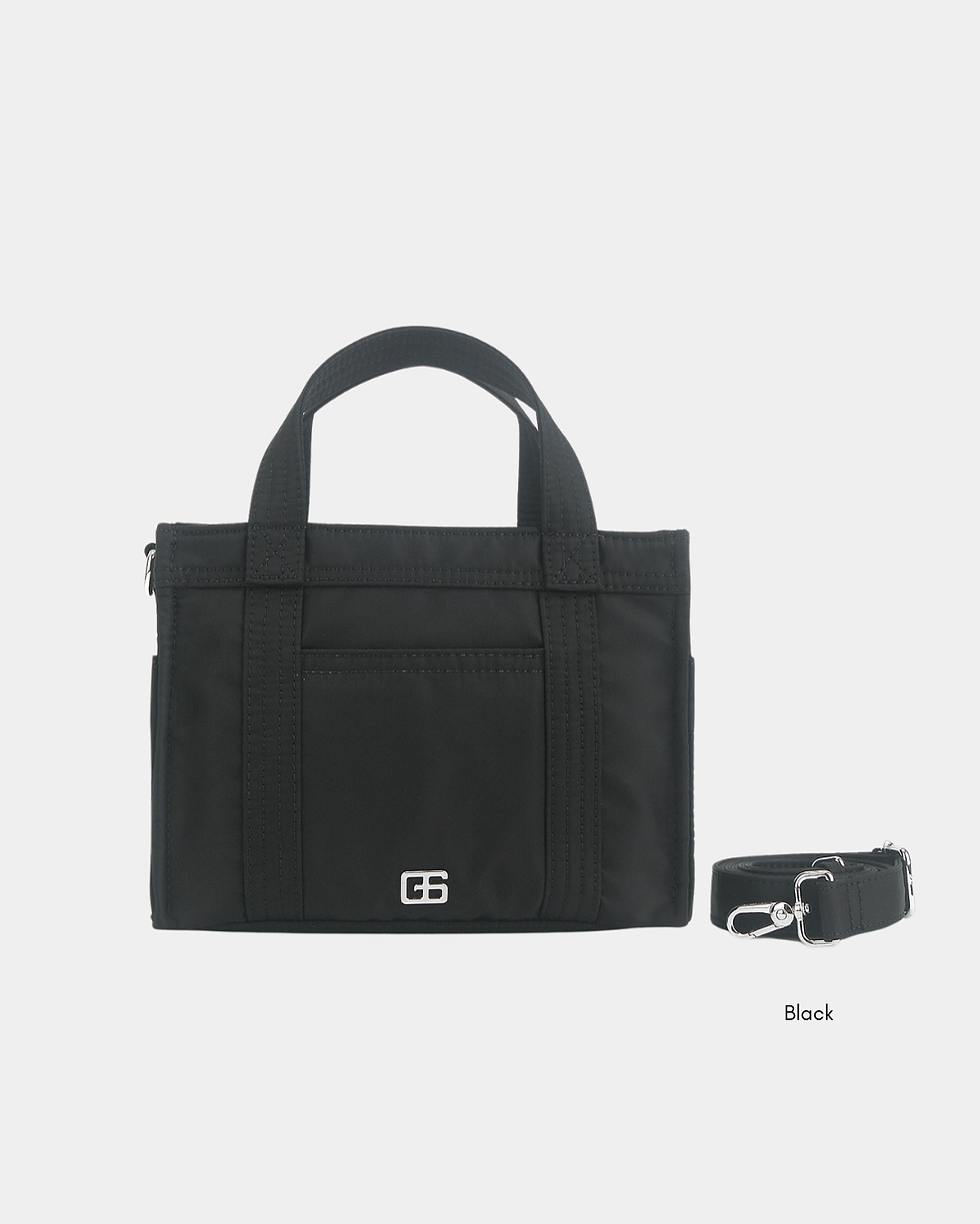Thumbnail: Cambrie Nylon Sling Bag (Black)