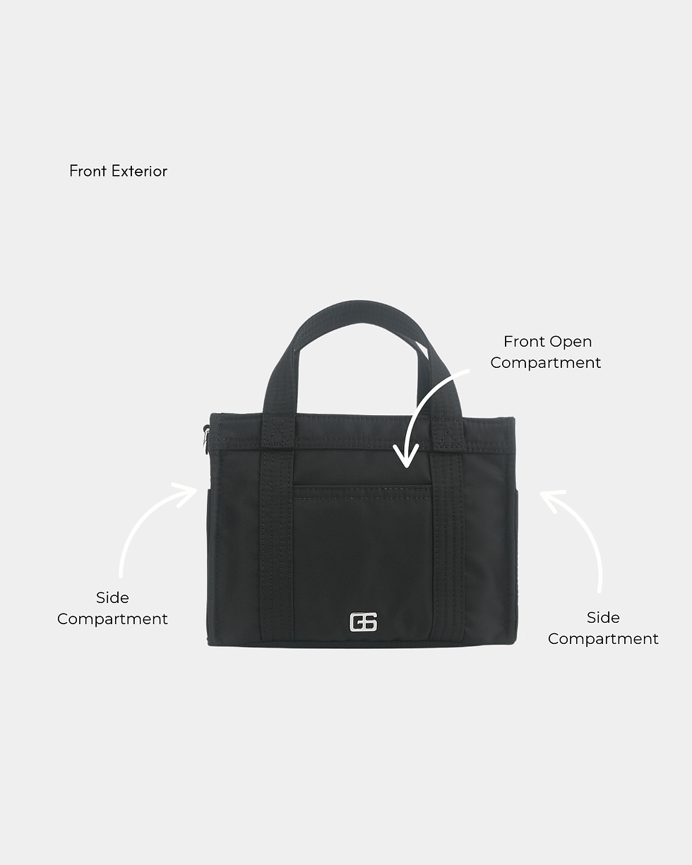 Thumbnail: Cambrie Nylon Sling Bag (Tiramisu)