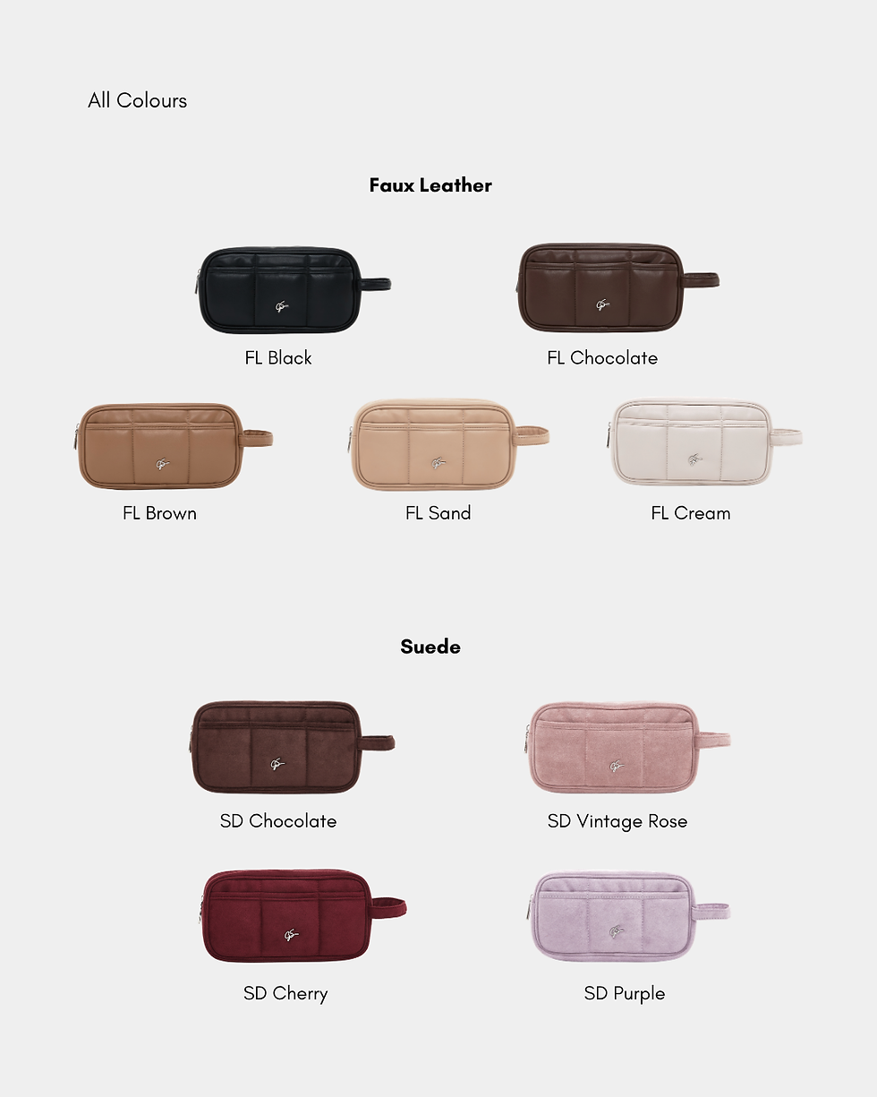 Thumbnail: Cora Suede Puffer Pouch