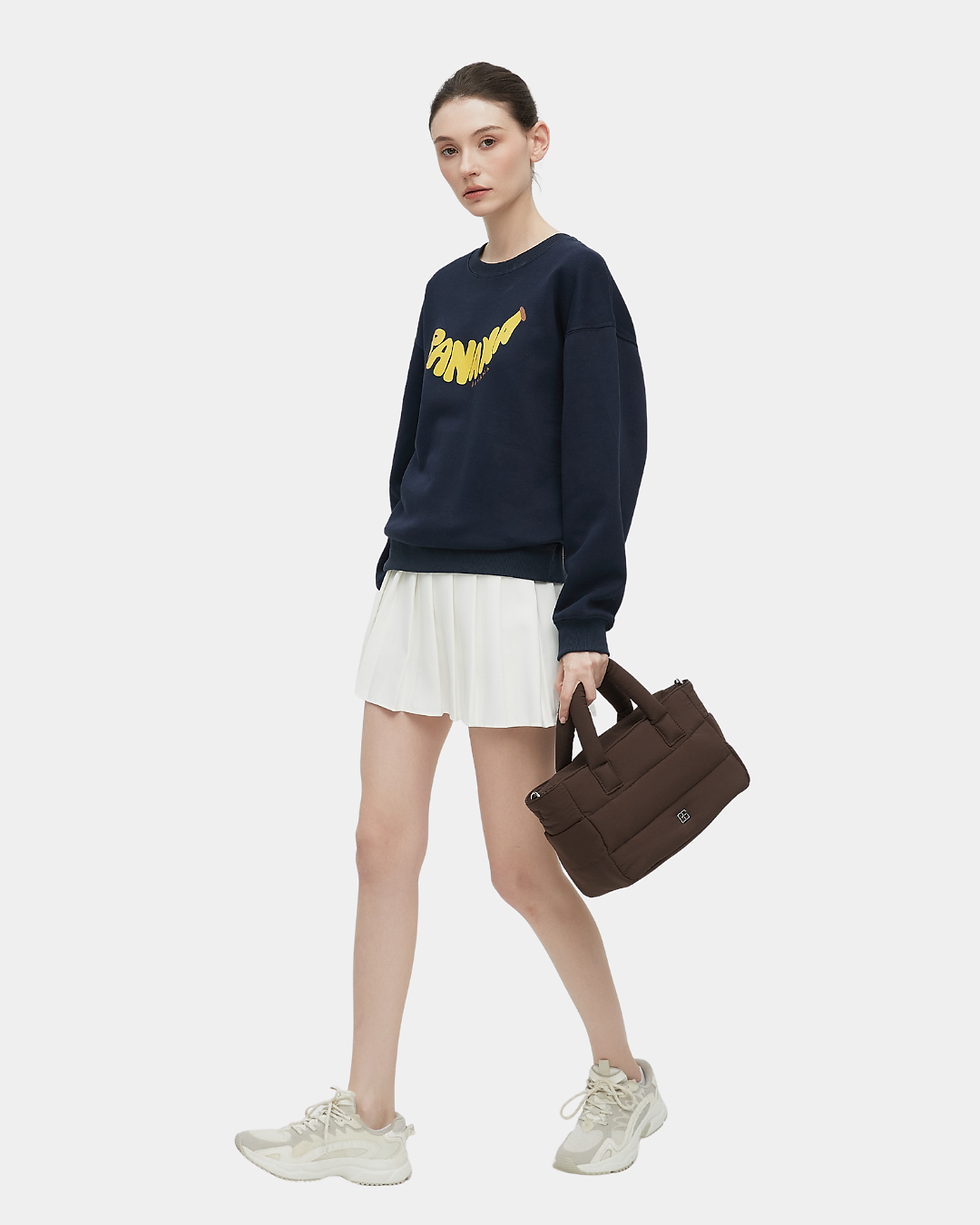 Thumbnail: Novella Puffer Sling Bag (Cocoa)