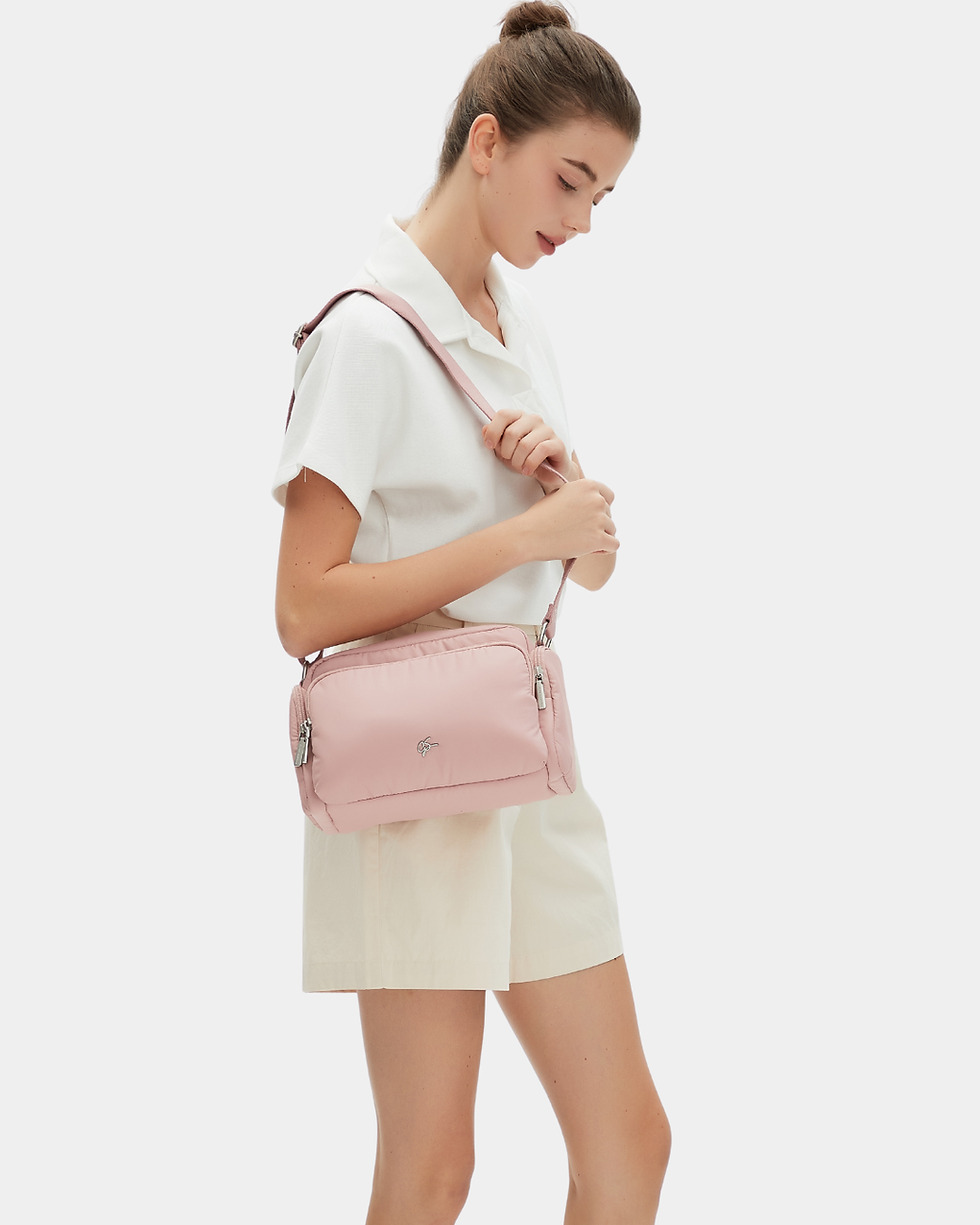 Thumbnail: Elda Nylon Puffer Sling Bag