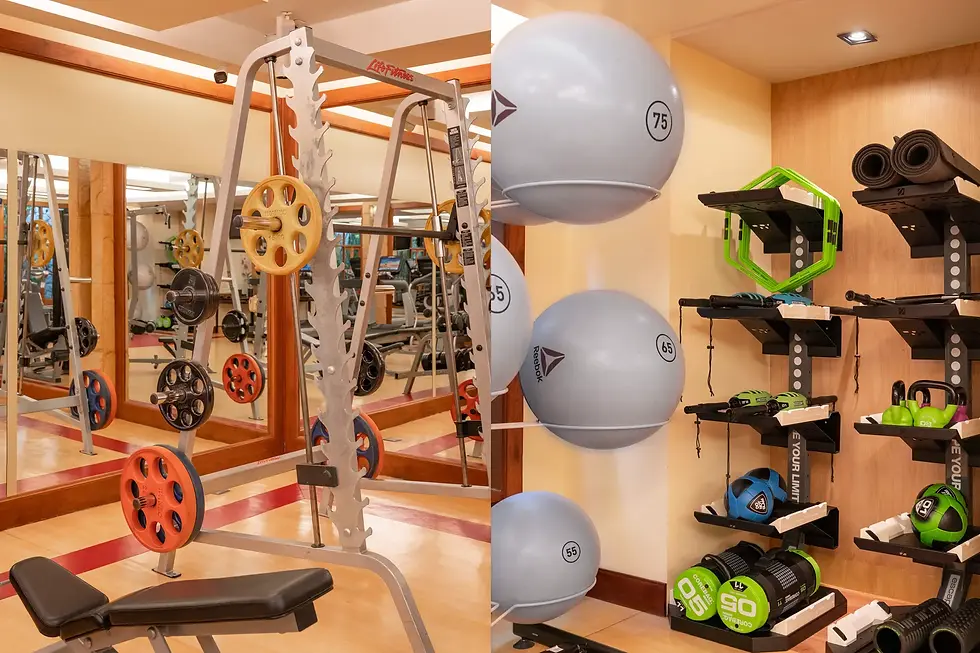 Fitness room at InterContinental Pattaya Resort