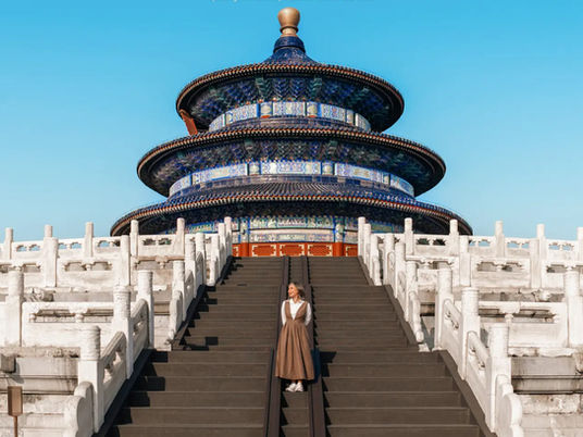 หอสักการะฟ้าเทียนถาน (Temple of Heaven) หนึ่งในสัญลักษณ์สำคัญเมืองปักกิ่ง