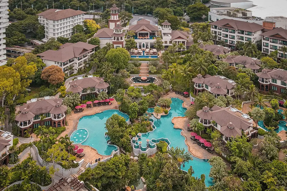 InterContinental Pattaya Resort aerial view