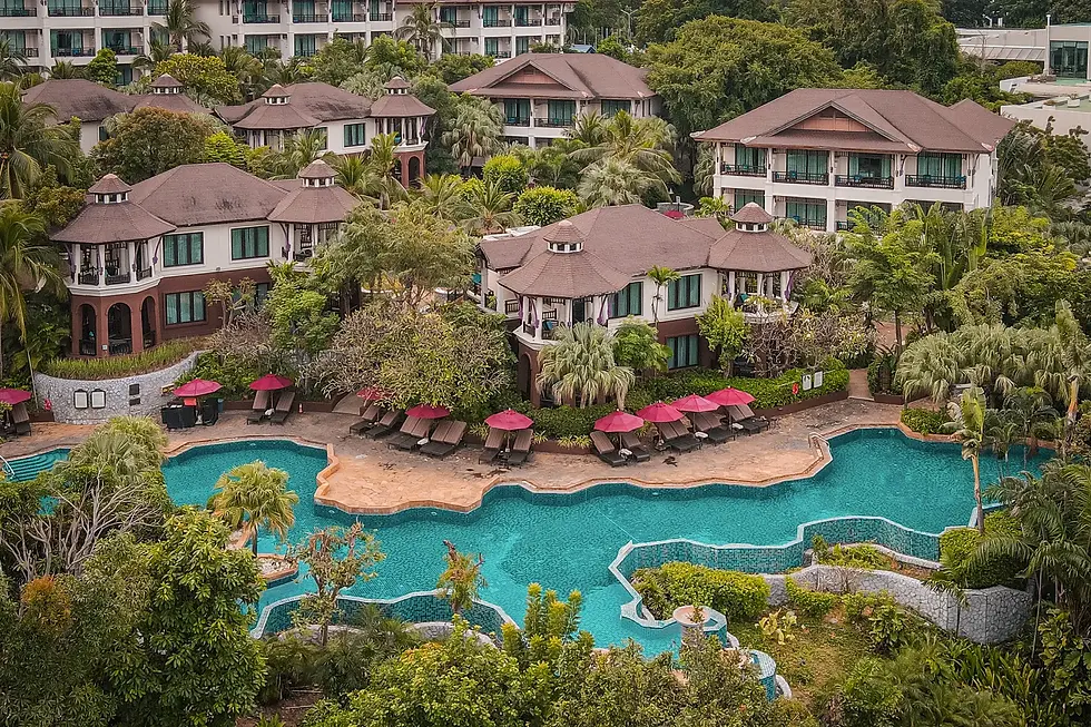 InterContinental Pattaya Resort aerial view