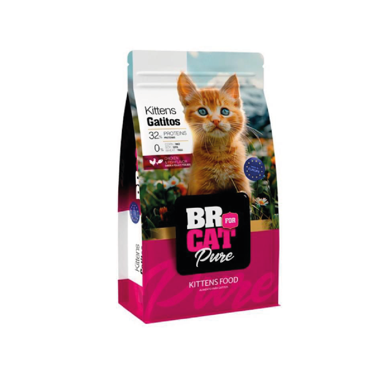 Br for cat gatitos pollo y pescado